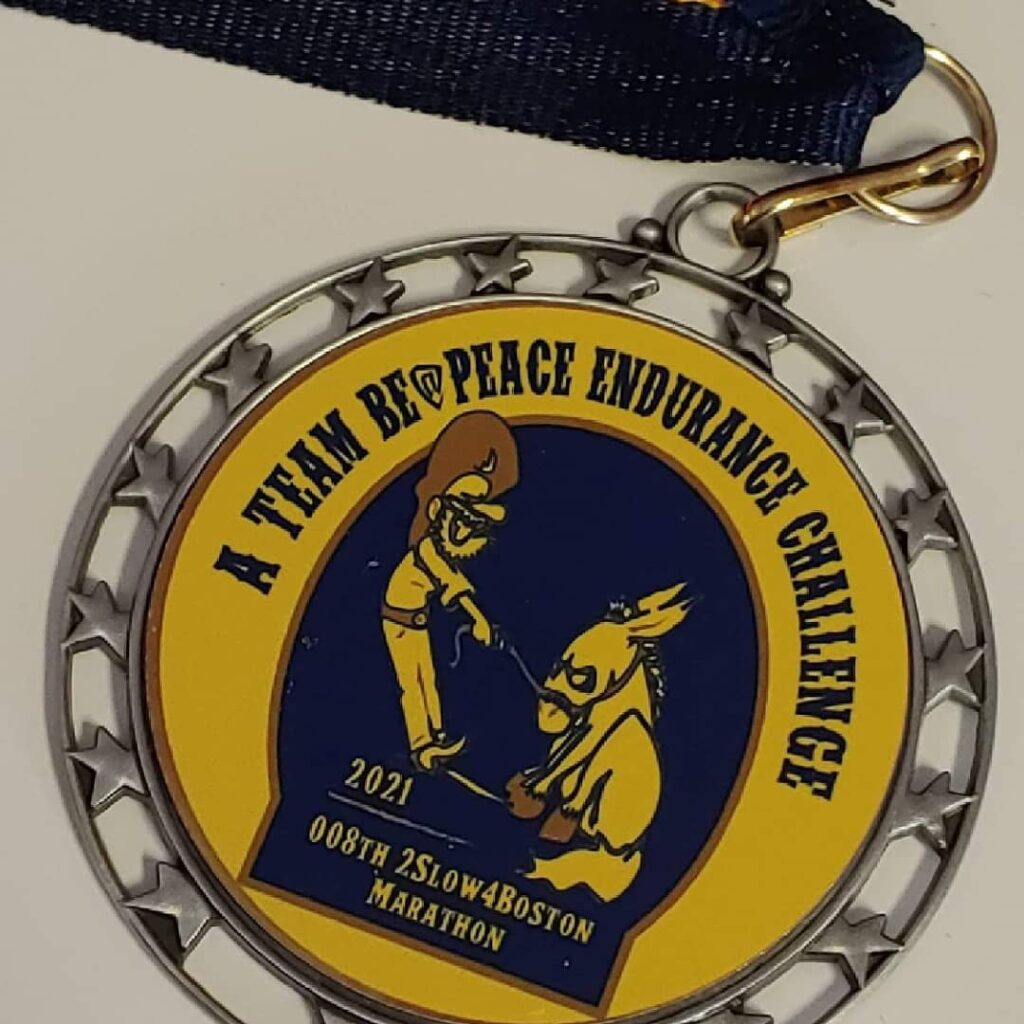 2 Slow 4 Boston 2021 Medal
